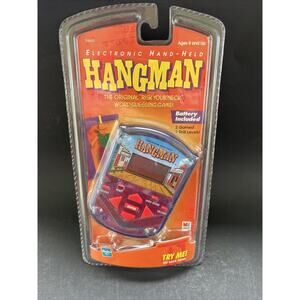 Hangman Vintage 1999 Electronic Handheld Game Milton Bradley Hasbro BRAND NEW